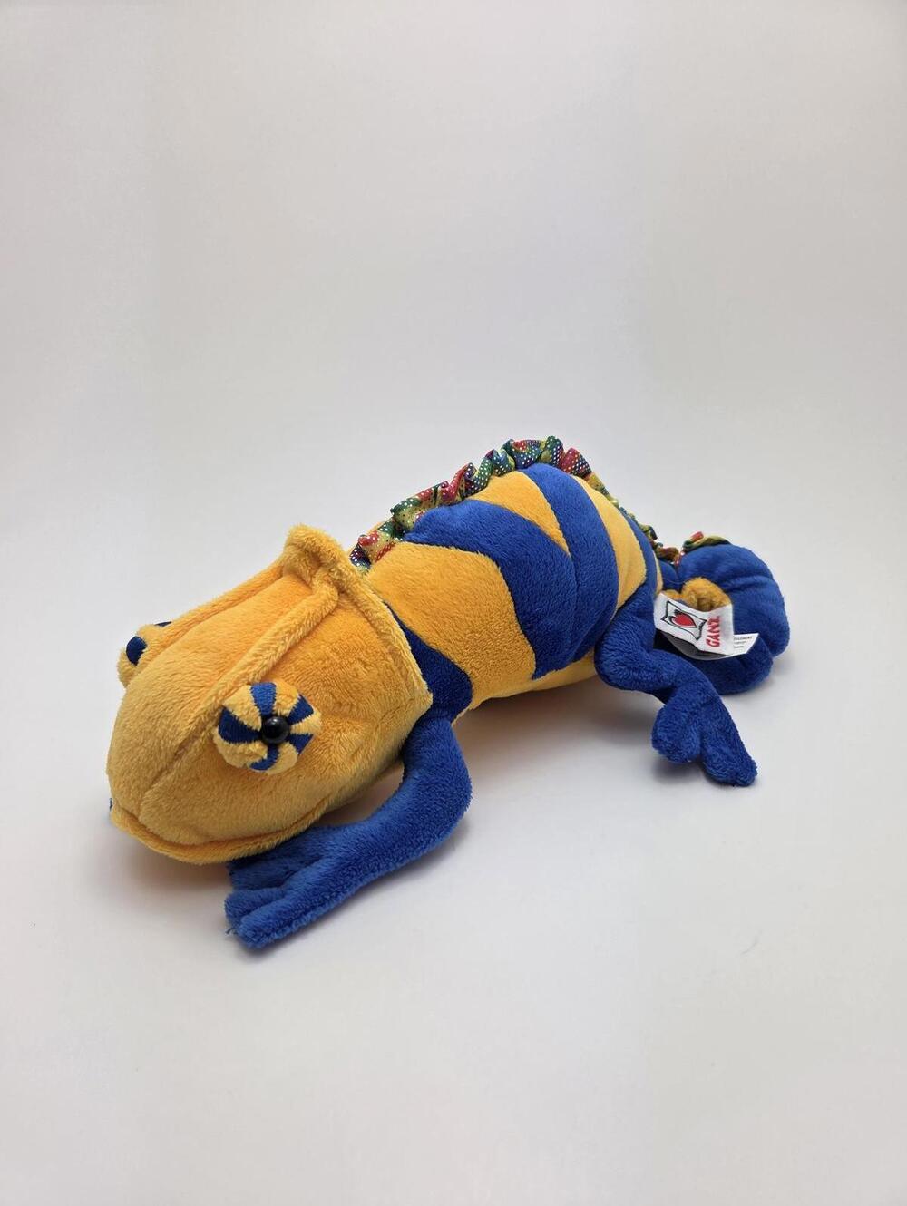 Adorable Vintage Webkinz Chameleon Plush with No Tag/Code, Ganz Plush (9 inch)
